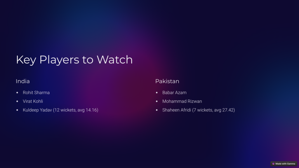 Get ready for an electrifying India vs Pakistan ODI showdown! Will India's batting firepower and spin attack secure victory, or can Pakistan’s fast bowlers and unpredictability change the game? Explore 7 powerful insights and winning strategies in our expert analysis!