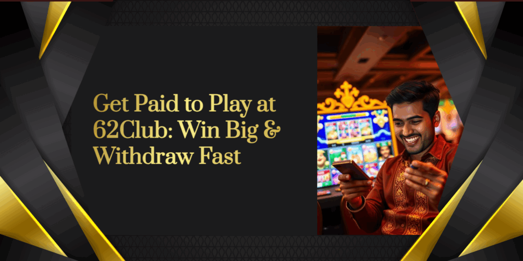 Get Paid to Play at 62Club | Win Big & Withdraw Fast