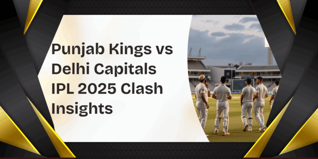 PBKS vs DC Match on May 8, 2025 – A Promising Start Halted by Power Outage