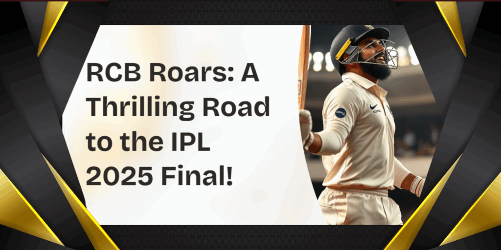 IPL 2025 Match 70: RCB Beat LSG by 6 Wickets in Must-Win Thriller – Full Match Report & Highlights