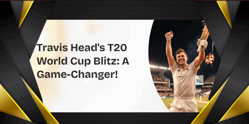 Travis Head T20 WC 2025 Fastest Century: A Game-Changer for Australia